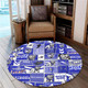 Canterbury-Bankstown Bulldogs Round Rug - Team Of Us Die Hard Fan Supporters Comic Style