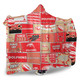 Redcliffe Dolphins Hooded Blanket - Team Of Us Die Hard Fan Supporters Comic Style