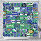 Raiders Shower Curtain - Team Of Us Die Hard Fan Supporters Comic Style