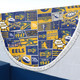 Parramatta Eels Beach Blanket - Team Of Us Die Hard Fan Supporters Comic Style