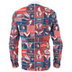 Sydney Roosters Long Sleeve Shirt - Team Of Us Die Hard Fan Supporters Comic Style
