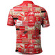 Redcliffe Dolphins Polo Shirt - Team Of Us Die Hard Fan Supporters Comic Style