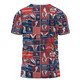 Sydney Roosters T-Shirt - Team Of Us Die Hard Fan Supporters Comic Style