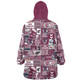 Manly Warringah Sea Eagles Snug Hoodie - Team Of Us Die Hard Fan Supporters Comic Style