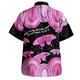 Australia Hawaiian Shirt - Aboriginal Pink Butterflies Art Inspired