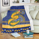 Parramatta Eels Premium Blanket - Australia Ugly Xmas With Aboriginal Patterns For Die Hard Fans