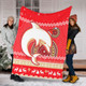 Redcliffe Dolphins Premium Blanket - Australia Ugly Xmas With Aboriginal Patterns For Die Hard Fans