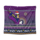 Melbourne Storm Tapestry - Australia Ugly Xmas With Aboriginal Patterns For Die Hard Fans