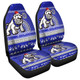 Canterbury-Bankstown Bulldogs Car Seat Covers - Australia Ugly Xmas With Aboriginal Patterns For Die Hard Fans