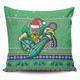 Canberra Raiders Pillow Cover - Australia Ugly Xmas With Aboriginal Patterns For Die Hard Fans