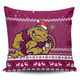 Queensland Pillow Cover - Australia Ugly Xmas With Aboriginal Patterns For Die Hard Fans
