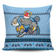 New South Wales Pillow Cover - Australia Ugly Xmas With Aboriginal Patterns For Die Hard Fans