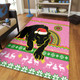 Penrith Panthers Area Rug - Australia Ugly Xmas With Aboriginal Patterns For Die Hard Fans