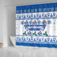 Canterbury-Bankstown Bulldogs Christmas Shower Curtain - Canterbury-Bankstown Bulldogs Special Ugly Christmas Shower Curtain