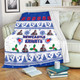 Newcastle Knights Christmas Blanket - Newcastle Knights Special Ugly Christmas Blanket