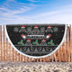 Penrith Panthers Christmas Beach Blanket - Penrith Panthers Special Ugly Christmas Beach Blanket