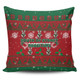 South Sydney Rabbitohs Pillow Covers - South Sydney Rabbitohs Special Ugly Christmas Pillow Covers