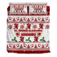 St. George Illawarra Dragons Christmas Bedding Set - St. George Illawarra Dragons Special Ugly Christmas Bedding Set