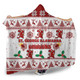 St. George Illawarra Dragons Christmas Hooded Blanket - St. George Illawarra Dragons Special Ugly Christmas Hooded Blanket