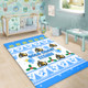 Gold Coast Titans Christmas Area Rug - Gold Coast Titans Special Ugly Christmas Area Rug