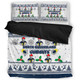 North Queensland Cowboys Christmas Bedding Set - North Queensland Cowboys Special Ugly Christmas Bedding Set