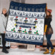 North Queensland Cowboys Christmas Quilt - North Queensland Cowboys Special Ugly Christmas Quilt