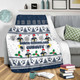 North Queensland Cowboys Christmas Blanket - North Queensland Cowboys Special Ugly Christmas Blanket