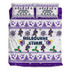 Melbourne Storm Christmas Bedding Set - Melbourne Storm Special Ugly Christmas Bedding Set