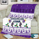 Melbourne Storm Christmas Blanket - Melbourne Storm Special Ugly Christmas Blanket