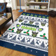 Canberra Raiders Christmas Area Rug - Canberra Raiders Special Ugly Christmas Area Rug