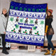 New Zealand Warriors Christmas Quilt - New Zealand Warriors Special Ugly Christmas Quilt