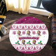 Queensland Christmas Round Rug - Queensland Special Ugly Christmas Round Rug