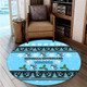 Cronulla-Sutherland Sharks Christmas Round Rug - Cronulla-Sutherland Sharks Special Ugly Christmas Round Rug