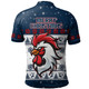 Sydney Roosters Christmas Custom Polo Shirt - Special Ugly Christmas Polo Shirt