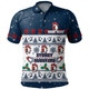 Sydney Roosters Christmas Custom Polo Shirt - Special Ugly Christmas Polo Shirt
