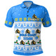 Gold Coast Titans Christmas Custom Polo Shirt - Special Ugly Christmas Polo Shirt