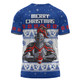 Newcastle Knights Christmas Custom T-shirt - Special Ugly Christmas T-shirt