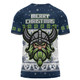 Canberra Raiders Christmas Custom T-shirt - Special Ugly Christmas T-shirt