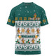 Australia Wallabies Christmas Custom T-shirt - Special Ugly Christmas T-shirt