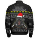 Penrith Panthers Christmas Custom Bomber Jacket - Special Ugly Christmas Bomber Jacket