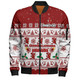 St. George Illawarra Dragons Christmas Custom Bomber Jacket - Special Ugly Christmas Bomber Jacket