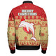 Redcliffe Dolphins Christmas Custom Bomber Jacket - Special Ugly Christmas Bomber Jacket