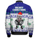 New Zealand Warriors Christmas Custom Bomber Jacket - Special Ugly Christmas Bomber Jacket