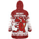 St. George Illawarra Dragons Christmas Custom Snug Hoodie - Special Ugly Christmas Snug Hoodie