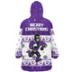 Melbourne Storm Christmas Custom Snug Hoodie - Special Ugly Christmas Snug Hoodie