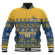 Parramatta Eels Christmas Custom Baseball Jacket - Special Ugly Christmas Baseball Jacket