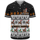 Wests Tigers Christmas Custom Baseball Shirt - Special Ugly Christmas Baseball Shirt