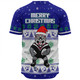 New Zealand Warriors Christmas Custom Baseball Shirt - Special Ugly Christmas Baseball Shirt