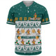 Australia Wallabies Christmas Custom Baseball Shirt - Special Ugly Christmas Baseball Shirt