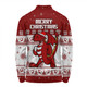 St. George Illawarra Dragons Christmas Custom Long Sleeve Polo Shirt - Special Ugly Christmas Long Sleeve Polo Shirt